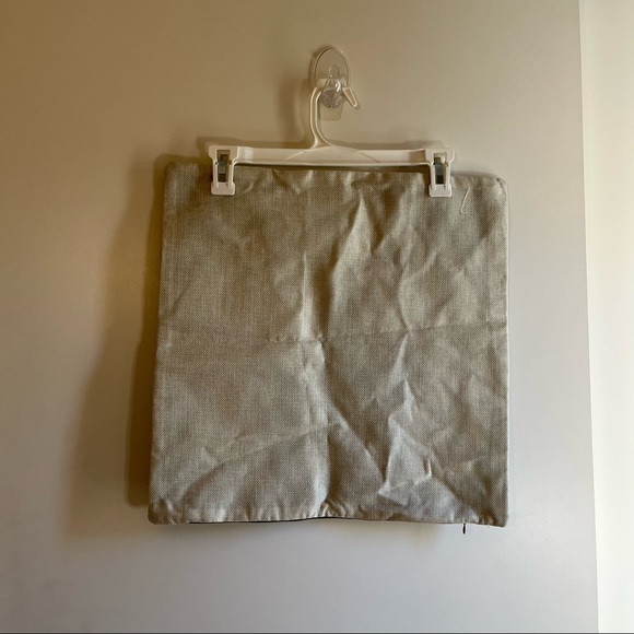 Cream Halloween 17 Inch Square Pillow Case Cover, Canvas Style Feel - Picture 2 of 5